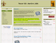 Tablet Screenshot of demotroop.soarol.com